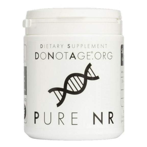 DoNotAge.org Pure NR 366 capsules - 500mg - NAD+ - Antioxidant - Anti-Aging Supplement, Vegan