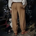 thumbnail image 5 of Muscularfit Joggers Mens Casual Pants Baggy Pants with Pockets Vintage Men's Pants Yellow Taper High Rise Classic Fit Size XXL, 5 of 5