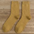 thumbnail image 2 of Puntoco Clearance Men'S Solid Autumn Socks Cotton Socks Warm Socks, 2 of 2