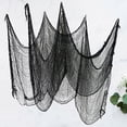 thumbnail image 3 of 1 unid Halloween decorativo Gasa negra Terror Gasa Accesorios de Halloween Suministros de Halloween Accesorios de casa embrujada para decoración (Negro 80x240 cm), 3 of 7