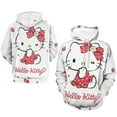 thumbnail image 6 of HELLO KITTY Hoodie with Pocket Anime for Men Women Couple Gift, 6 of 7