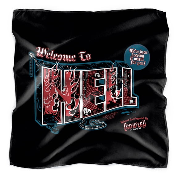 Supernatural Welcome Bandana (21 in x 21 in)