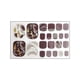 thumbnail image 1 of Pegatinas para uñas Pegatinas para uñas de los pies Pegatinas para uñas de verano, 1 of 3