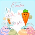 thumbnail image 2 of Easter Balloons Decoration, Bunny Balloons and Carrot Balloons, Foil Balloons for Easter Party Decorations, Birthday Decorations, 2 of 4