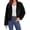 Black, variant on Women's Winter Faux Fur Coats Cropped Fuzzy Jacket Warm Open Front Outerwear Fashion Clothing
