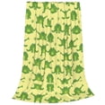 thumbnail image 2 of Sikiie Funny Frogs Ultra-Soft Micro flannel Blanket Luxury All Seasons Warm Blanket for Bedding Sofa and Travel (4 sizes)-80"x60", 2 of 7