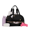 thumbnail image 2 of Maleta Deportiva para Mujer y Viaje con Múltiples Compartimentos LuckyLy, Ligera y Repelente al Agua, Ideal como Mochila Deportiva Gym, Bolsa de Viaje y Maleta de Mano Carry On – Modelo negro UNITALLA, 2 of 6