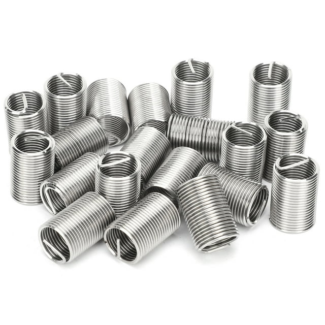 Insert Écrou, Réducteur Écrou Fil Réparation 20Pcs Protecteur de Fil pour l'Aviation pour les Automobiles 1d, 1.5d, 2d, 2.5d