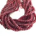 thumbnail image 6 of K-KED Red Jade Faceted Rondelle Loose Bead 15" strand 4mm 6mm 8mm 10mm Jewelry-2x4 mm, 6 of 9