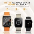 thumbnail image 2 of Reloj inteligente W@nyou de 1,96" resistente al agua con rastreador de actividad y audífonos, 2 of 7