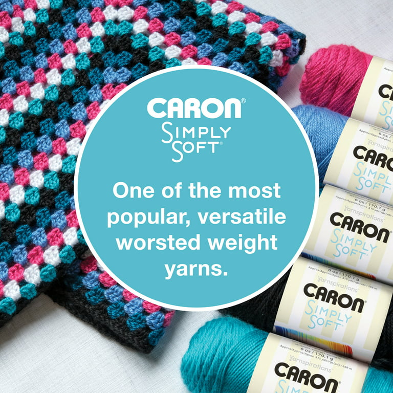 Caron Simply Soft Yarn Review + Where to find Free Crochet Patterns 