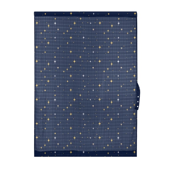 Starry Night Door Curtain Blackout Thermal Insulated Door Side Curtain Panels Privacy 25x40in