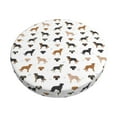 thumbnail image 1 of Kdxio Labrador Retriever Dog Print Elastic Bar Stool Cover Personalized Washable Stool Cover for Barbershop Home Bar Kitchen-12 inch, 1 of 7
