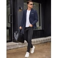thumbnail image 5 of COOFANDY Mens Suit Jacket Lightweight Stretch Sport Coat Slim Fit Formal Business Blazer, 5 of 7