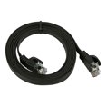 thumbnail image 1 of Monoprice - Patch cable - RJ-45 (M) to RJ-45 (M) - 5 ft - UTP - CAT 5e - booted, snagless, stranded, flat - black, 1 of 2