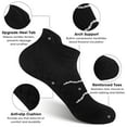 thumbnail image 2 of Smilooen 6 Pairs Womens Ankle Socks Low Cut Running Breathable Cushioned Socks Size 8-12, 2 of 6