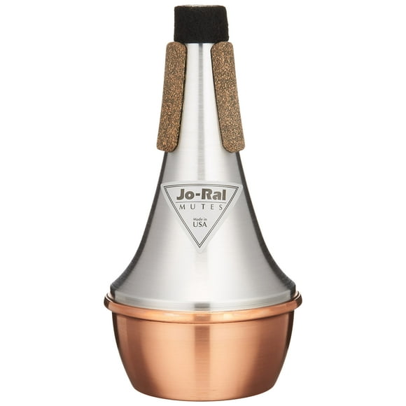 Jo Ral TPT-1C Trompette Droite Silencieuse, Cuivre