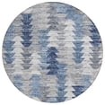 thumbnail image 2 of Addison Rugs Chantille Indoor/Outdoor Transitional Modern Blue Washable Round Rug, 8' x 8', 2 of 6