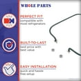 thumbnail image 5 of Whole Parts Dishwasher Heating Element Assembly (Fasten Nut On the Thread) Part # WD05X10005 - Replacement & Compatible With Some GE Dishwashers - 2 Yr Warranty, 5 of 6