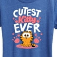 thumbnail image 3 of Garfield  - Cutest Kitty Ever  - Women's Short Sleeve Graphic T-Shirt, 3 of 5