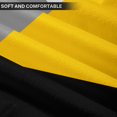 thumbnail image 4 of Set of 4 Throw Pillow Covers Modern Abstract Stripe Simple Geometric Acrylic Bold Decorative Pillow Cases Home Decor Square 20x20 Inches Pillowcases(Grey Yellow), 4 of 5