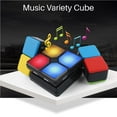 thumbnail image 2 of Tholdsy Cubo de velocidad LED, juguete musical, resistente al desgaste, ligero, encantador cubo de rompecabezas, reductor de presión portátil Flexible Juguetes Educativos Tholdsy FN005763-00, 2 of 6