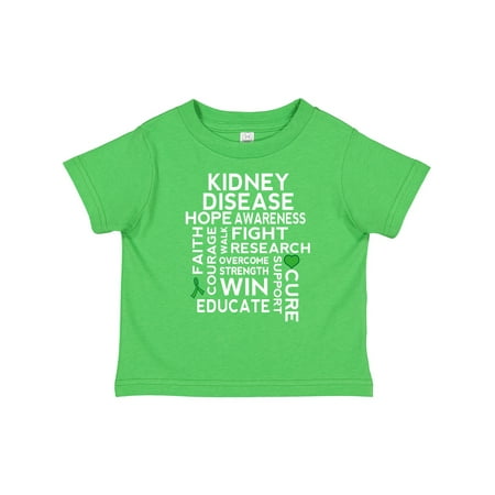 

Inktastic Kidney Disease Awareness Month Gift Toddler Boy or Toddler Girl T-Shirt