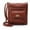 Brown, variant on Ladies Fashion Solid Color Leather Large Capacity Adjustable Shoulder Belt Turnbuckle Versatile Shoulder Messenger Bag Heavy Duty Canvas Messenger Bag