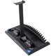 thumbnail image 1 of Soporte vertical para juegos 6 en 1 Ventilador de refrigeración multifunción Soporte para auriculares Controlador Base de carga para PS4 / PS4 Slim / PS4 Pro kaili Sencillez, 1 of 5