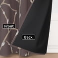 thumbnail image 3 of Tchckioa Botanical Pattern Blackout Curtains,52x96 Inch Grommet Drapes for Living Room,2 Panels, 3 of 9