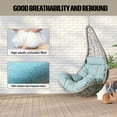 thumbnail image 4 of Ulax Furniture Hammock Chair with Cushion, Blue, 4 of 6