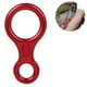 thumbnail image 1 of Octavo dispositivo de rápel Escalada 8 Descensor, flacidez Rappel Escalada en roca Descendente Equipo de aseguramiento Dispositivo de rápel para recreación al aire libre, resistente, seguro y duradero Xemadio 221353-3, 1 of 9