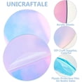 thumbnail image 4 of 2 placas circulares transparentes de acrílico de 7,87 pulgadas, discos de acrílico, lámina de acrílico transparente de colores, 4 of 9