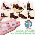 thumbnail image 4 of Toe Separators, Toe Spacer For Bunion Corrector-overlapping Toes And Drift Pain Pads-diabetic Feet - Big Toes Spacersprotector 2 Pairs Clear, 4 of 5
