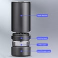 thumbnail image 3 of Electric Grinder Large Capacity Spice Grinder USB Rechargeable Multifunctional Grinder for Dry Coffee Beans Nuts Seeds Aluminum Alloy, 3 of 7