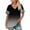 Black, variant on Plus Size V-Neck Short Sleeve Shirt, Casual Summer Top, Plus Size V Neck T Shirts Women Short Sleeve Tops Casual Summer Tshirts Loose Fit Tee Black, L
