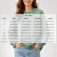 thumbnail image 3 of Hurxie Womens Acid Washed Cotton Crewneck Sweatshirt Long Sleeve Pullover Vintage Casual Y2K Streetwear Sweatshirts, 3 of 7