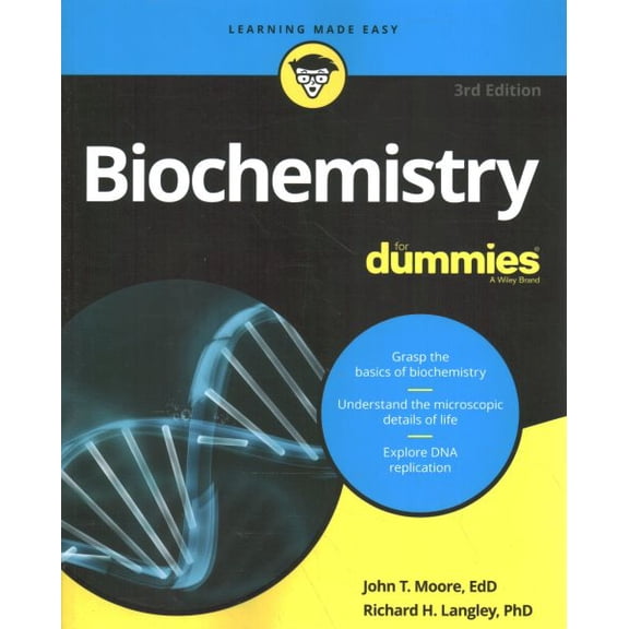 Pre-Owned Biochemistry for Dummies (Paperback) 1119860954 9781119860952