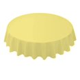 thumbnail image 1 of ENJOYW 84 Inch Round Tablecloth Simple Disposable PE Waterproof Thicker Table Cover Fabric for Home Tablecloth, 1 of 7