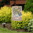 thumbnail image 2 of Happy Spring Mason Jar Floral Garden Flag 12.5" x 18", 2 of 3