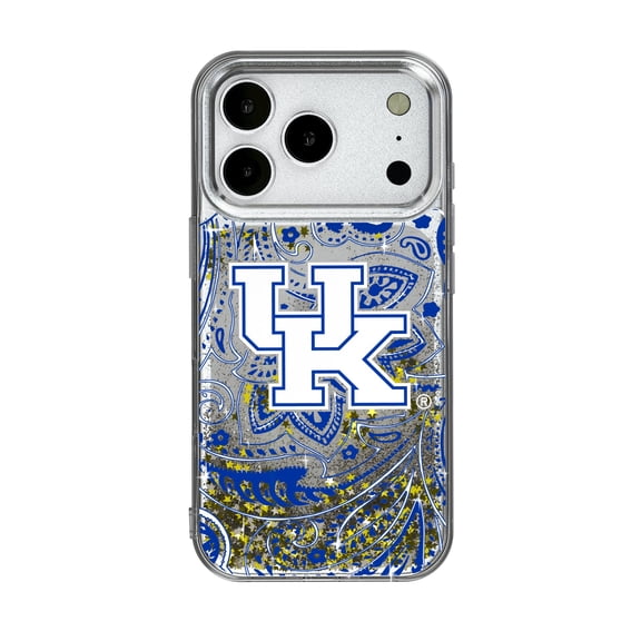 Kentucky Wildcats iPhone Glitter Paisley Design Case