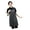 Black, variant on Striped Kitchen Apron With Adjustable Straps Stainproof Cooking Apron For Professional Chefs And Home Cooks Clean Work