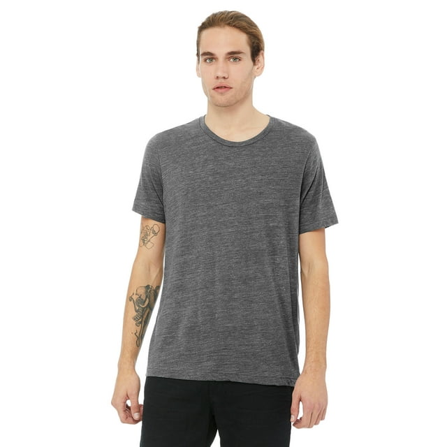 T-Shirt Unisexe à Manches Courtes en Poly-Coton