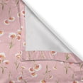 thumbnail image 6 of Ambesonne Floral Valance & Curtain, Summer Themed Peonies Design, 55"x30", Rose Ruby, 6 of 7