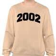 thumbnail image 2 of 2002 College Style Sweatshirt Unisex Medium Sand, 2 of 5