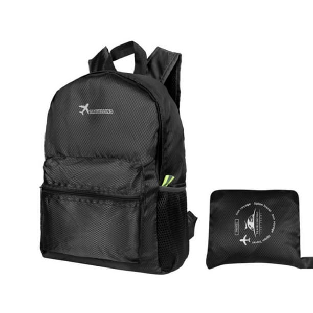 Mochila plegable para mujer, de gran capacidad, para exteriores, montañismo, bolsa de viaje