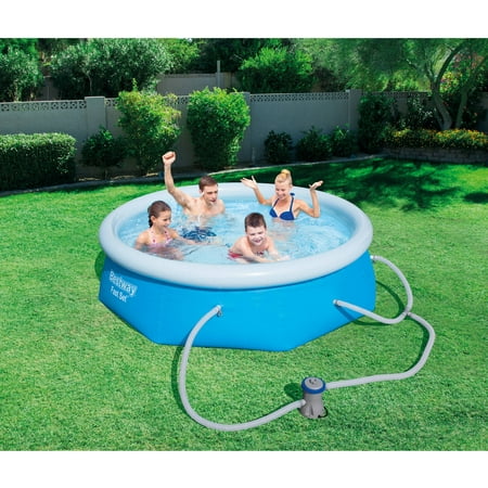 Bestway Fast Set 8' x 26" Swimming Pool Set with Filter ...