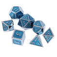 thumbnail image 4 of Dados poliédricos de metal 7X para D20 D12 D10 D8 y taza de dados #C, 4 of 9