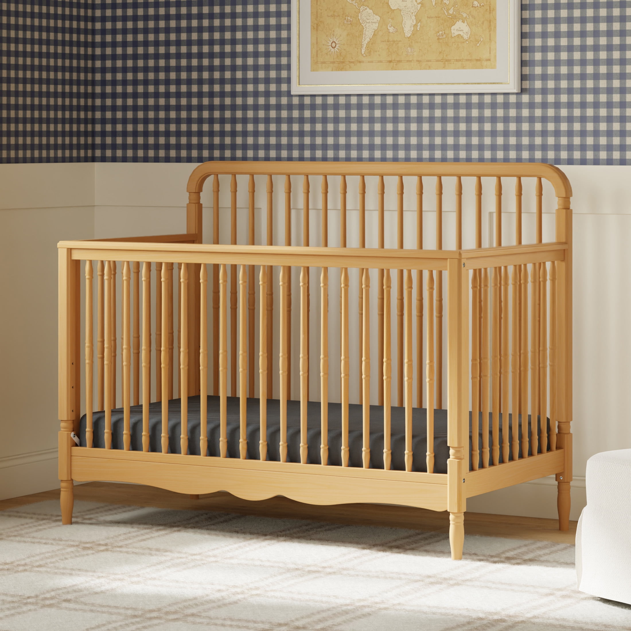 Namesake Liberty 4-in-1 Convertible Spindle Crib