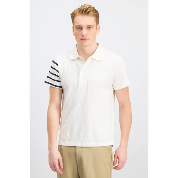 Gant Rugger Men's Short Sleeve Rugger (202406), Medium, Eggshell